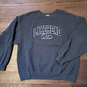 Lakehead Mom Gray Sweater